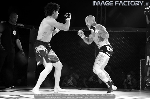 2011-05-07 Milano in the cage 3240 Mixed Martial Arts - 77 Kg - Alex Celotto ITA - Rafael Torres BRA
